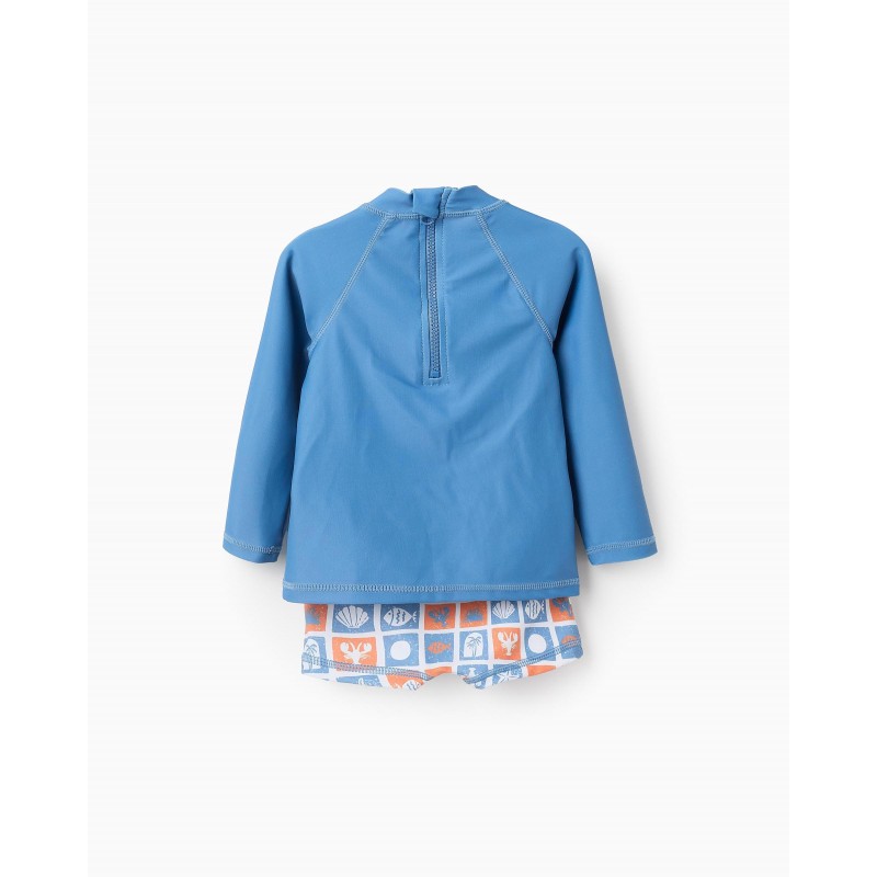 Μαγιό UPF40 for Baby Boys ''Sun & Sand', Blue